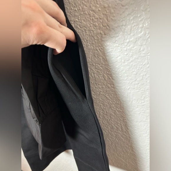 NWT Area Stars Puff Sleeve Shift Dress in Black - Picture 5 of 7